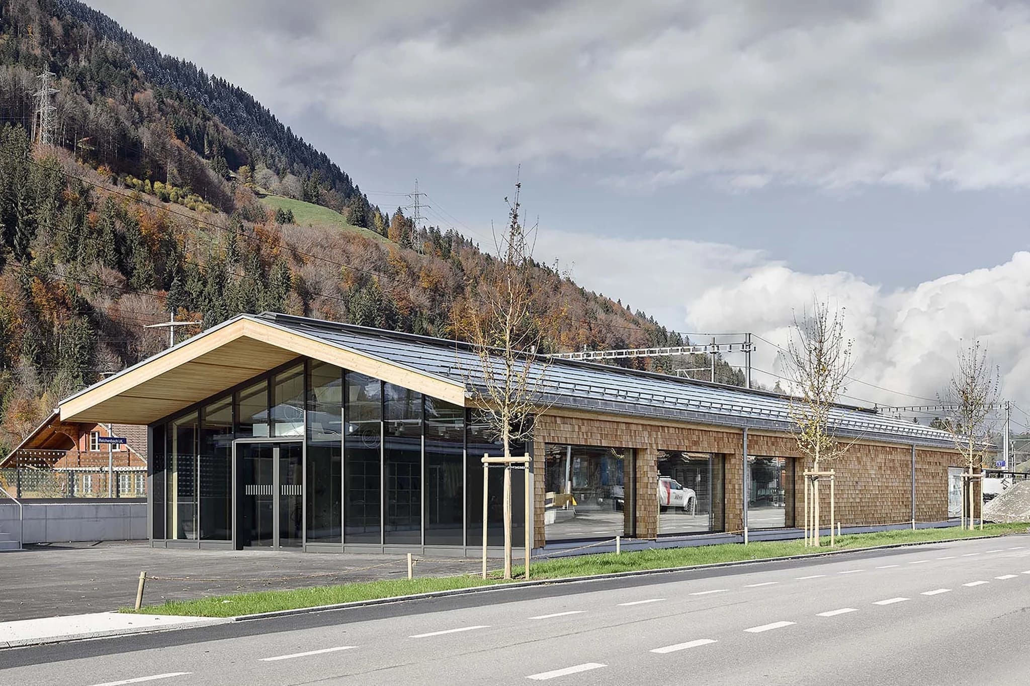 Edificio della stazione BLS di Reichenbach